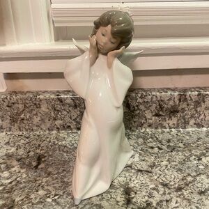 LLADRO MIME Angel with Wings Porcelain Sculpture Figurine 4959